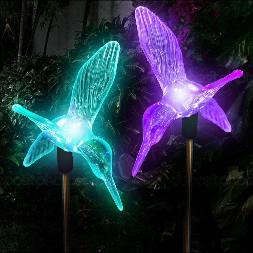 Solar Powered Hummingbirds - Picture 2 of 2